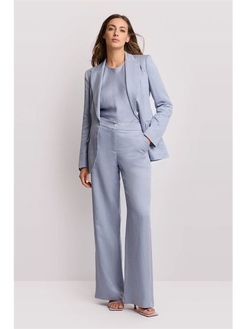 Pantaloni wide-leg a vita alta - Pantalone DUENDE KOCCA | DUENDE/72233